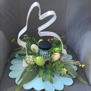 Metal Easter bunny